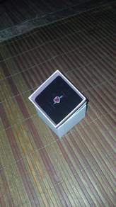 Pandora elevated red heart ring