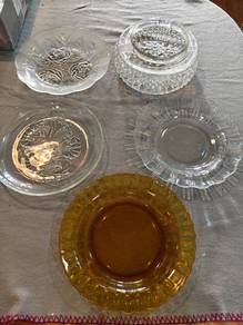 Glass items and bowl