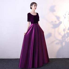 Purple red pink blue prom dress RBBD0088