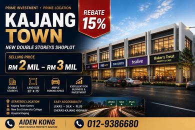 Shop lot in Kajang,SGR
