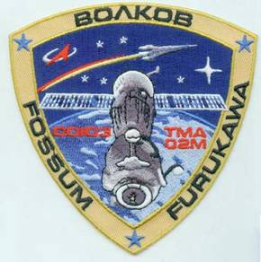 Roscosmos Eridanus Soyuz TMA-02M Space Patch