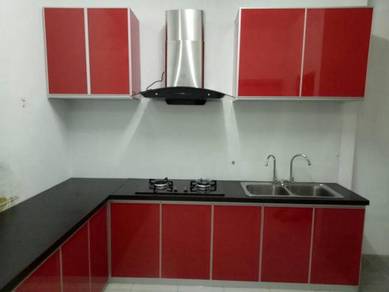 Modular Aluminium Kitchen Cabinet+ Basket+SINK