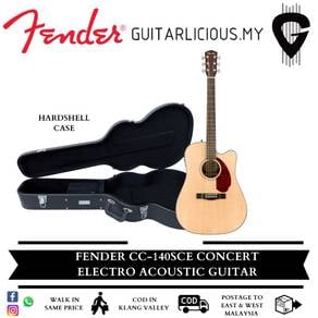 Fender CC-140SCE Concert Electro Acoustic Guitar