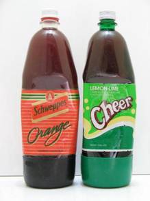 Botol Schweppes Cheer 1.25L Old Pet Bottle
