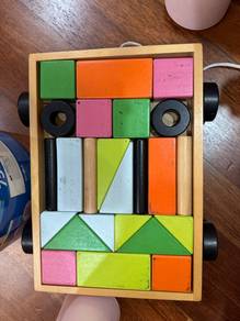 Preloved Playing Blocks , Bricks and Puzzle