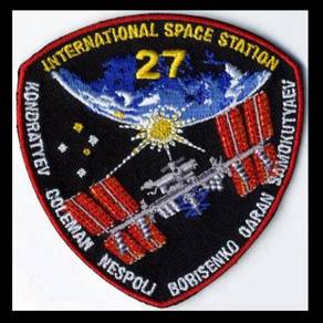 NASA International Space Expedition 27 Patch