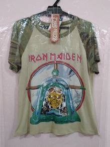 Vintage Bootleg Camo Army IRON MAIDEN Aces High