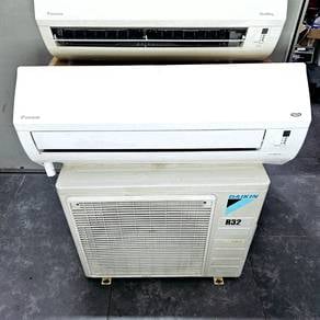 Used Aircond Daikin R32 Second 1hp T27115D