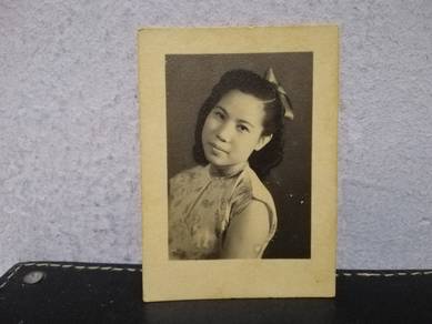 Vintage Photo Young Lady