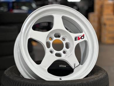 New 15 NK EVO Rim City Jazz Civic EK EG Vios Myvi