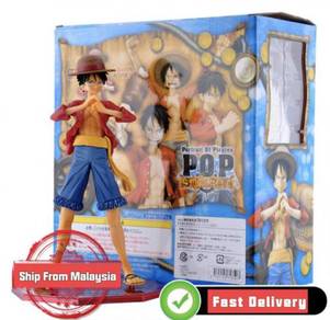 POP Luffy Action Figure Anime ONE Piece Excellent