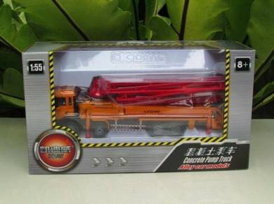 Kaidiwei KDW 1-55 Diecast Car Concrete Pump Truck