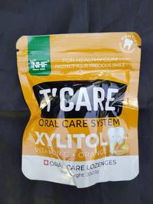 NHF T'Care Xylitol Oral Care Lozenges 20 Tablets