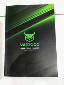 Vestrado Trading Plan Notebook Planner 