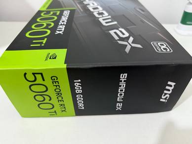 Nvidia gpu RTX 5060ti 16GB