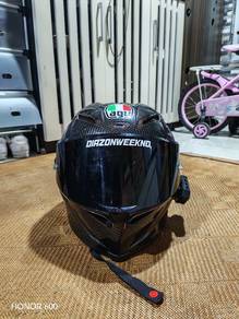 agv helmet fullface carbon fiber