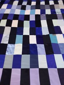 Handmade Patchwork Bedsheet in Colors
