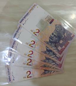 Malaysia RM2 Banknotes sign Ahmad Don