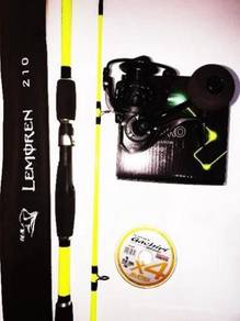 Maguro black shadow 4000 combo lemoren rod