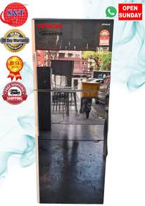 Fridge DOUBLE DOOR TOSHIBA INVERTER BLACK GLASS
