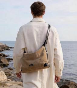 Pierre Cardin 2026JUN - Deer Suede Sling Bag
