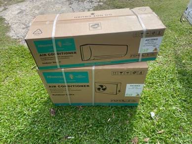 Aircond Hisense 1hp siap pemasangan H39