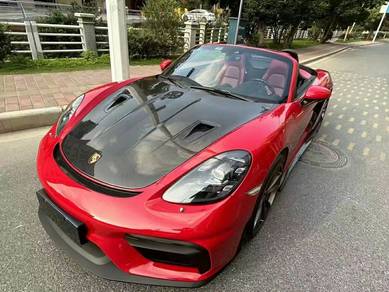 Porsche 718 GT4 RS Cayman Bonnet Dry Carbon Hood
