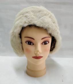 Winter fur hat and ear warmer