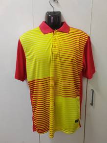 ITEM BARU_T-Shirt ARORA Red_Yellow size L