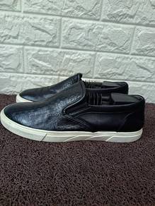 Uk8 MOOK Design Leather Slip-On
