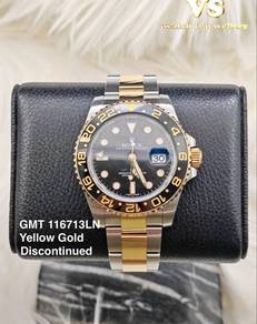 Rolex GMT 116713LN Half gold discontinued model