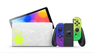 nintendo switch oled splatoon 3 edition