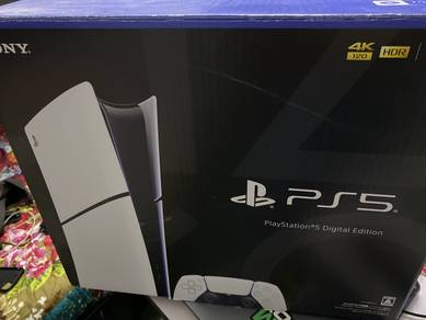 Ps5 Slim Digital 1TB with Gaming Monitor