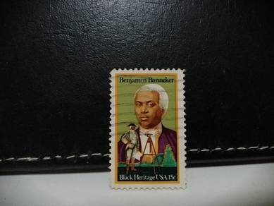 1980 USA Stamp Benjamin Banneker