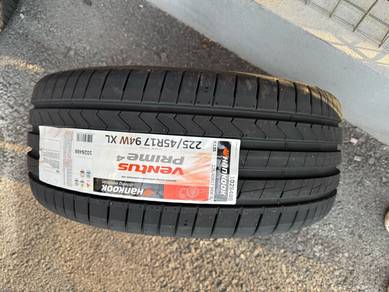 225 45 17 HankookK135 VentusPrime4 TayarBaru 2026