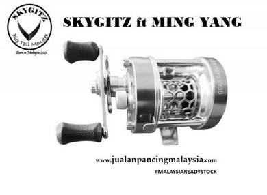 Skygitz ming yang w300l bfs ultralight ul bc reel