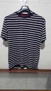 Edwin Black White Stripes T-Shirt