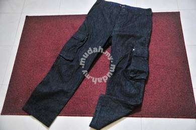X LARGE DENIM KARGO PANT size 34