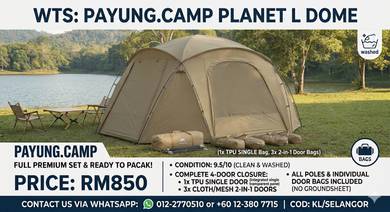 Payung.camp Planet L Dome Tent (Full Set Premium) 
