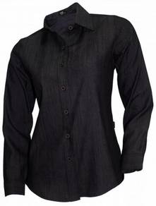 Corporate Denim Female FD926 Long Sleeve Black