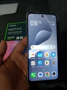 •Rm590 INFINIX HOT 60I 
•Spec tinggi 256GB 16GB RA