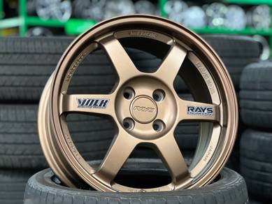 NEW 16 AOW TE37 Rim Myvi Yaris City Jazz Vios Alza
