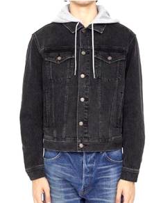 CELINE Trucker Jacket 'Charcoal Wash
