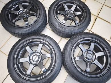 Rays TE37 AOW 15 Inch