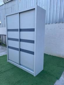 YE66J Almari Baju 6x8Ft 2 Sliding Doors Wardrobe