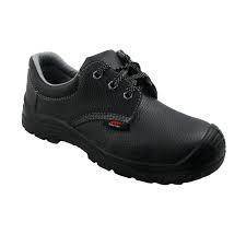 Safety Shoes Rhino Low Cut Lace Up Black PU3100