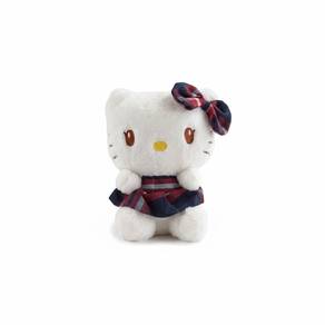 23cm Kawaii Hello Kitty Plaid Dress Plush Toy