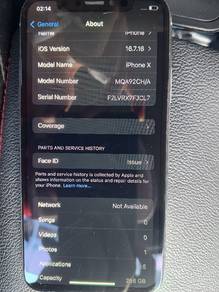 iphone X 256gb