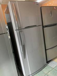 Freezer Tosbiba Pintu Fridge 2 Doors Refrigerator