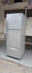 395L peti Sejuk Toshiba 3door fridge refrigerator